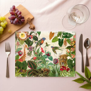 raxxa Premium-Tischset: Exotisches Dschungel Erlebnis