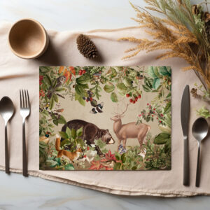 raxxa Premium-Tischset: Die Könige des Waldes