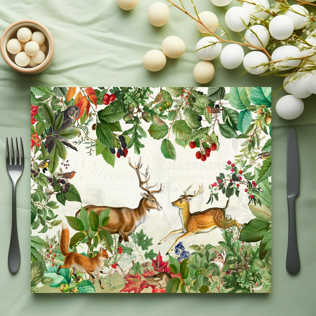 raxxa Premium-Tischset: Faszination des Waldes – Bild 6