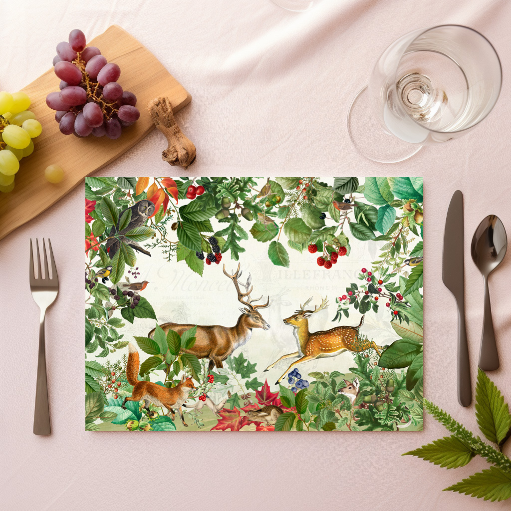 raxxa Premium-Tischset: Faszination des Waldes – Bild 3