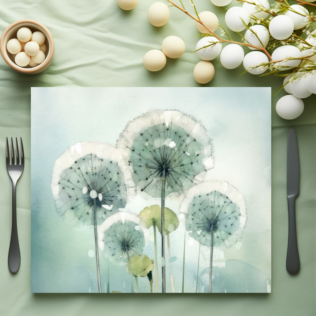 raxxa Premium-Tischset: Pusteblumen-Eleganz – Image 4