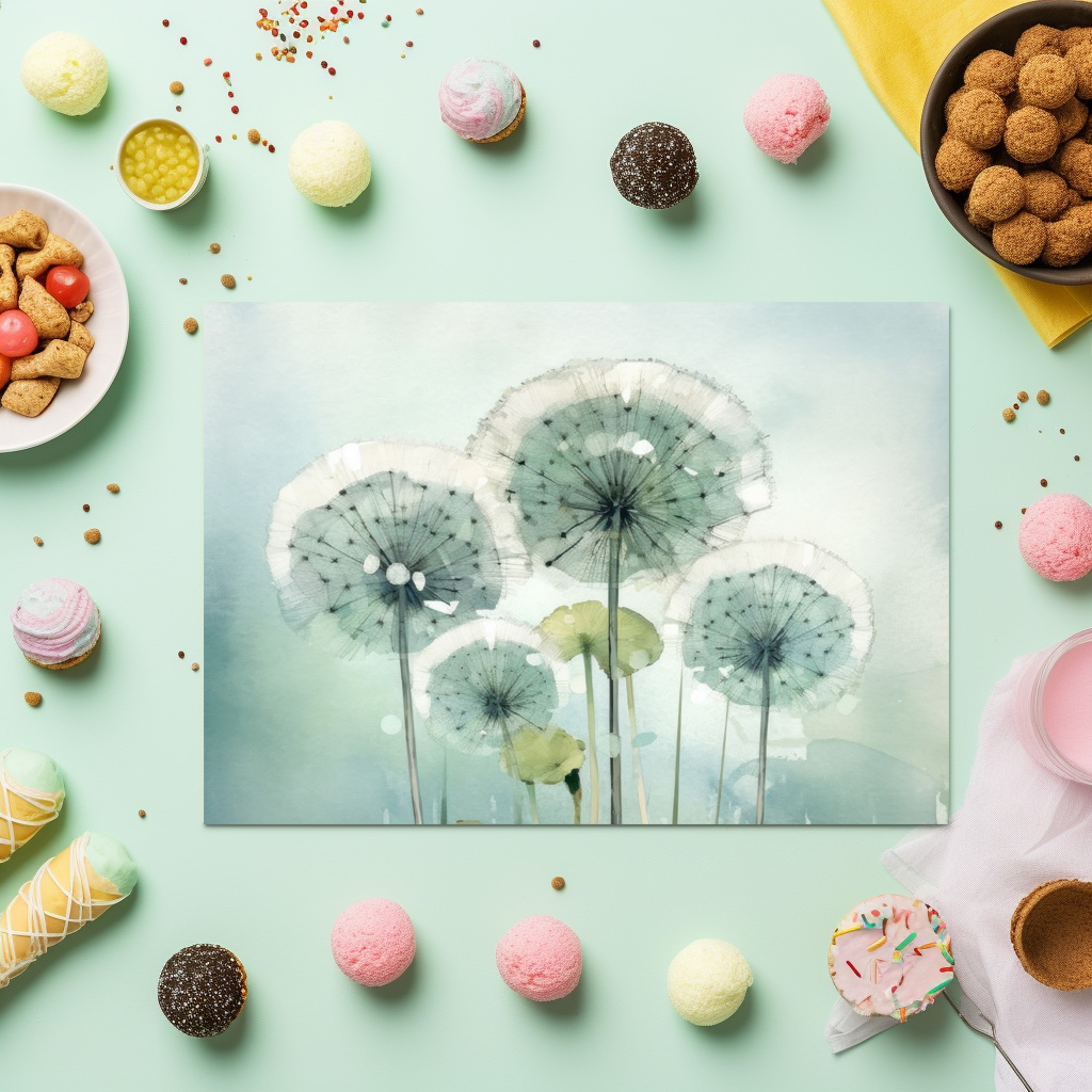 raxxa Premium-Tischset: Pusteblumen-Eleganz