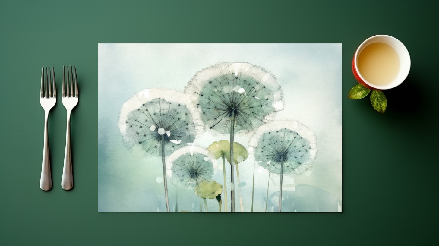 raxxa Premium-Tischset: Pusteblumen-Eleganz – Image 5