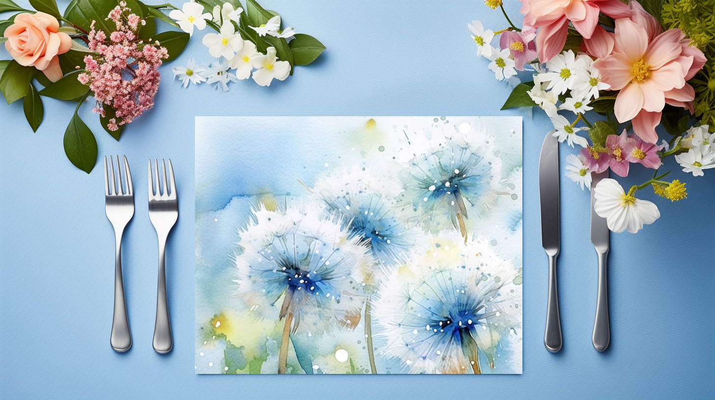 raxxa Premium-Tischset: Zeichen der Leichtigkeit