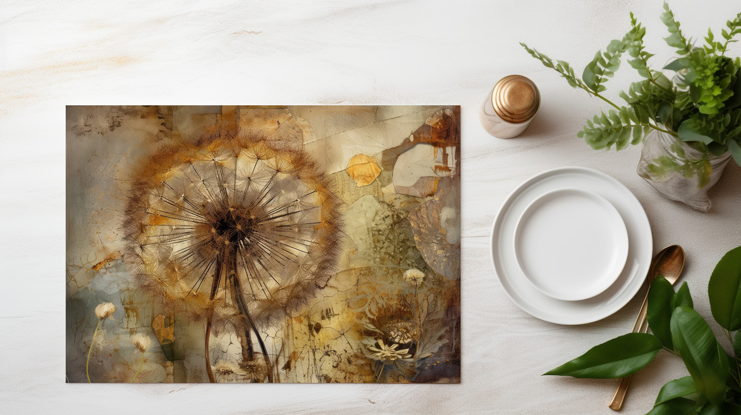 raxxa Premium-Tischset: Goldener Stadtdunst