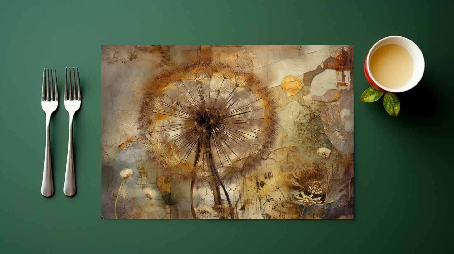 raxxa Premium-Tischset: Goldener Stadtdunst – Image 4