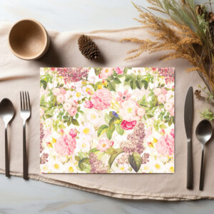 raxxa Premium-Tischset: Antike Rosen: Erinnerungen an vergangene Eleganz