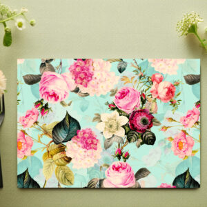 raxxa Premium-Tischset: Rosenzauber der Aristokratie