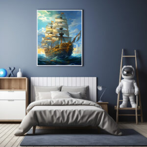 Poster: Piraten Schiff