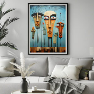 Poster: Whimsical Alarmed 4