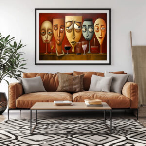 Poster: Whimsical Drink Drunk 1