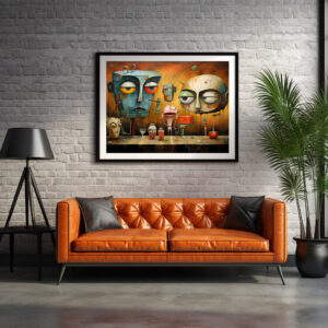Poster: Whimsical Drink Drunk 2