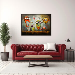 Poster: Whimsical Drink Drunk 3