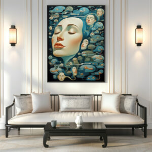 Poster: Whimsical Falling asleep 1