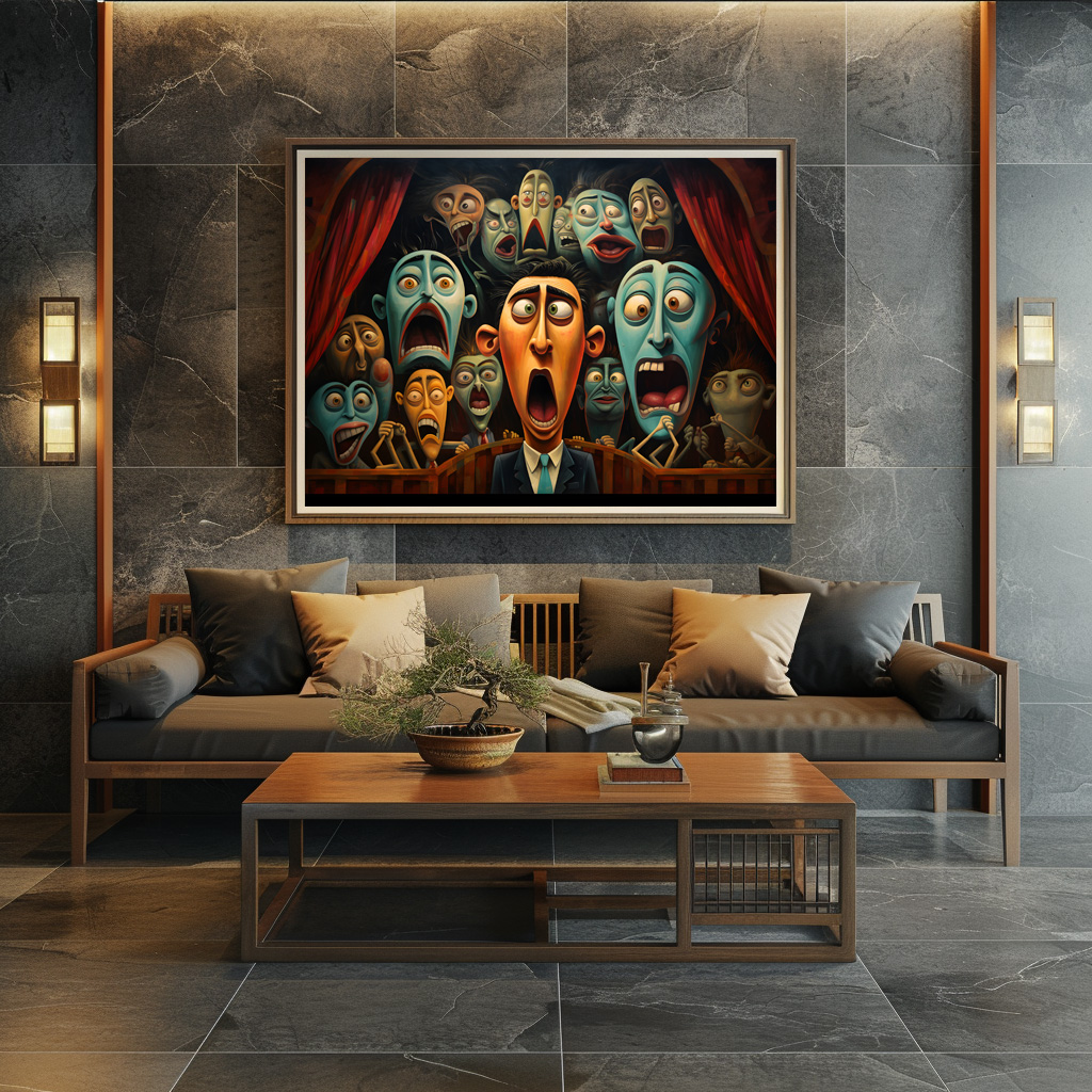 Poster: Whimsical Fear Concert Emotional 3