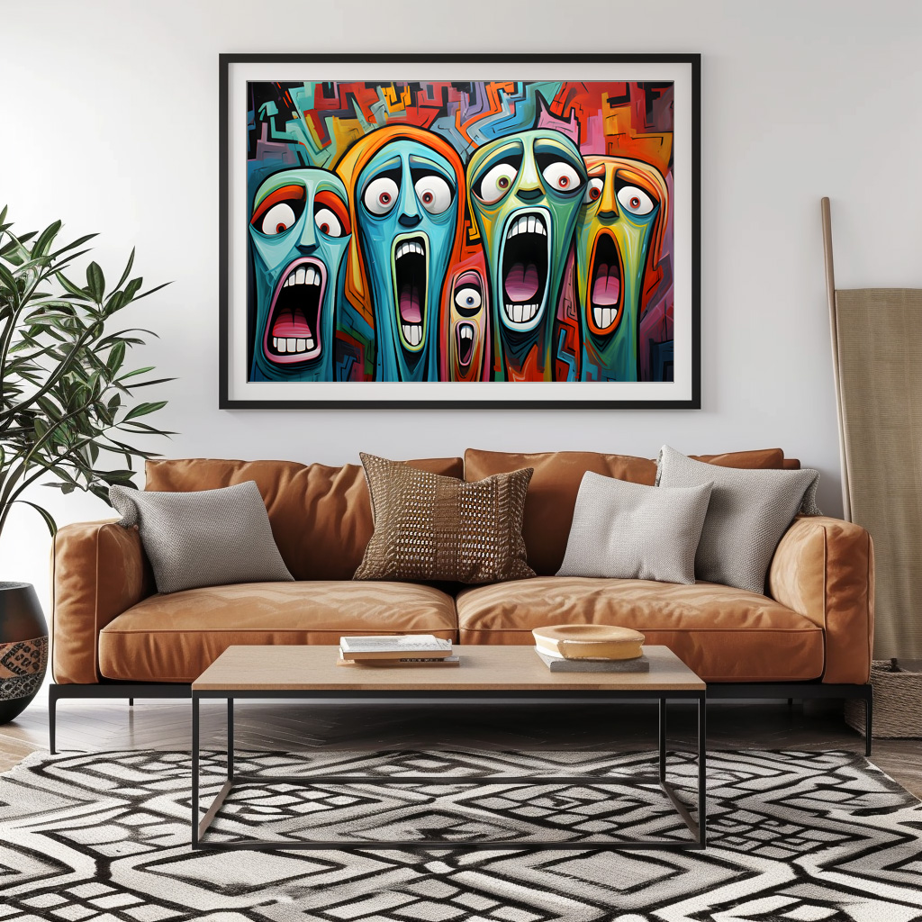 Poster: Whimsical Fear Concert Emotional 4