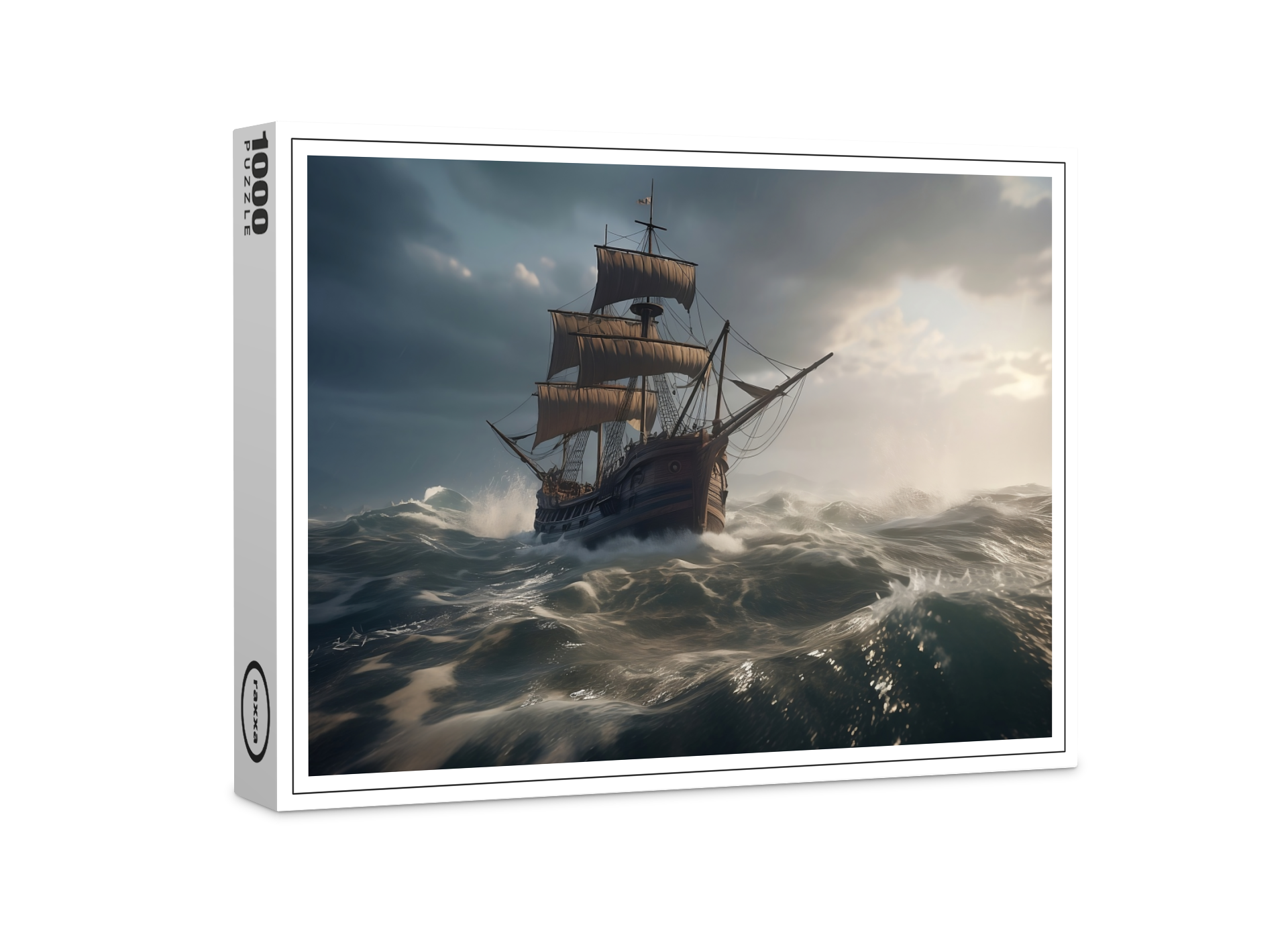 raxxa Premium-Puzzle: High Waves
