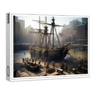 raxxa Premium-Puzzle: Lost in the Citty
