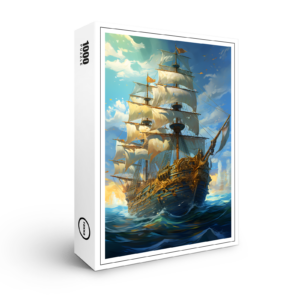 raxxa Premium-Puzzle: Piraten Schiff