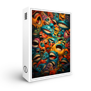 raxxa Premium-Puzzle: Whimsical Koketit 6