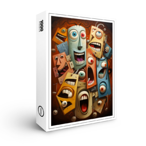 raxxa Premium-Puzzle: Whimsical Koketit 9