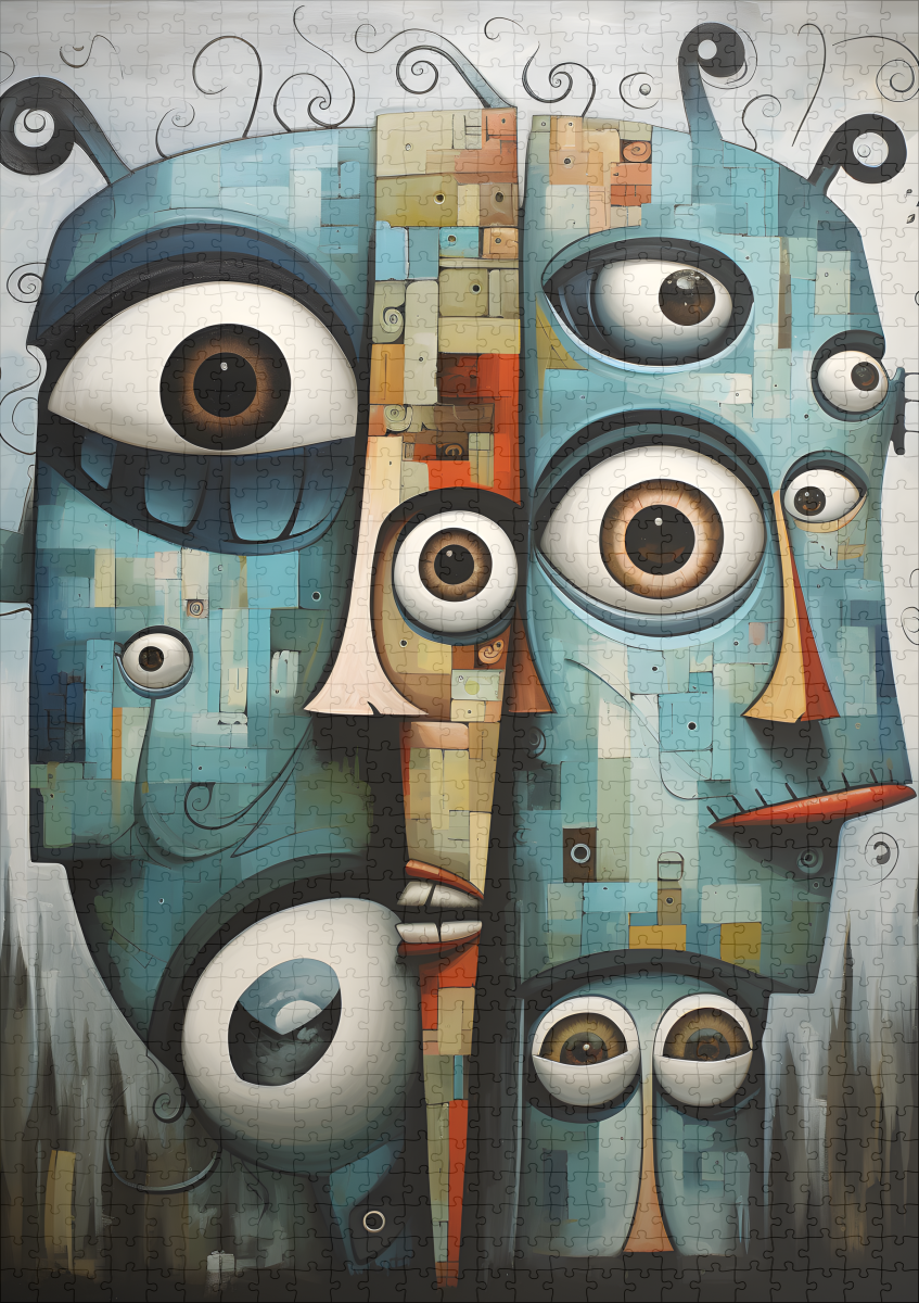 raxxa Premium-Puzzle: Whimsical Ambitious 2 - immagine 2