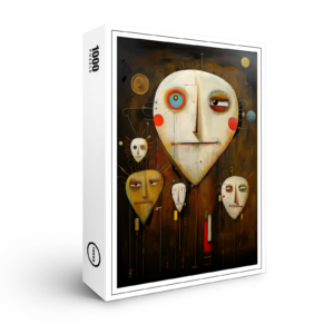 raxxa Premium-Puzzle: Whimsical Alarmed 1