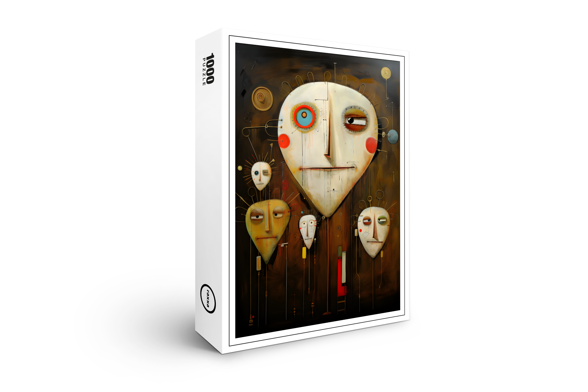 raxxa Premium-Puzzle: Whimsical Alarmed 1