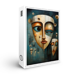 raxxa Premium-Puzzle: Whimsical Alarmed 3