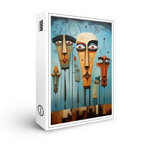 raxxa Premium-Puzzle: Whimsical Alarmed 4
