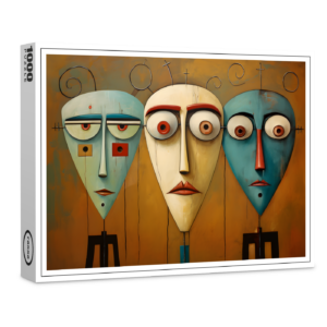 raxxa Premium-Puzzle: Whimsical apathetic 3