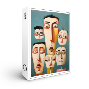 raxxa Premium-Puzzle: Whimsical Clueless 1