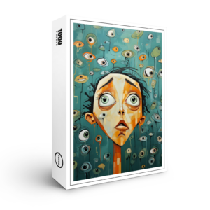 raxxa Premium-Puzzle: Whimsical Clueless 3