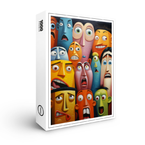 raxxa Premium-Puzzle: Whimsical Clueless 4