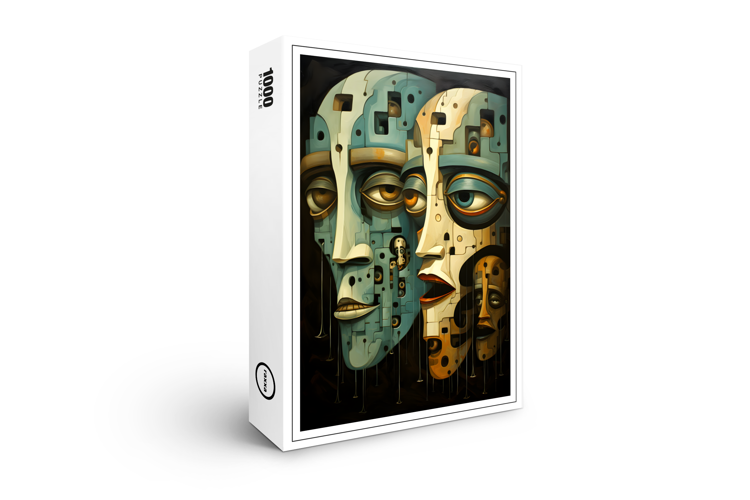 raxxa Premium-Puzzle: Whimsical Divisionism 8