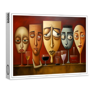 raxxa Premium-Puzzle: Whimsical Drink Drunk 1