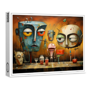 raxxa Premium-Puzzle: Whimsical Drink Drunk 2