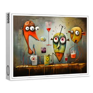 raxxa Premium-Puzzle: Whimsical Drink Drunk 3