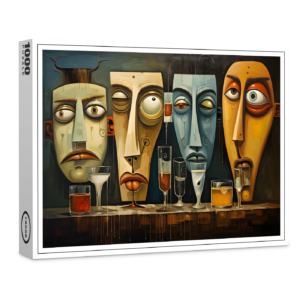 raxxa Premium-Puzzle: Whimsical Drink Drunk 4