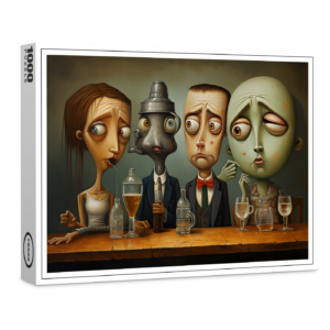 raxxa Premium-Puzzle: Whimsical Drink Drunk 8