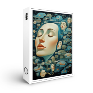 raxxa Premium-Puzzle: Whimsical Falling asleep 1