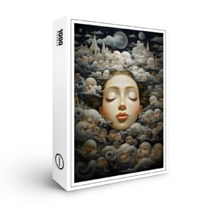 raxxa Premium-Puzzle: Whimsical Falling asleep 3