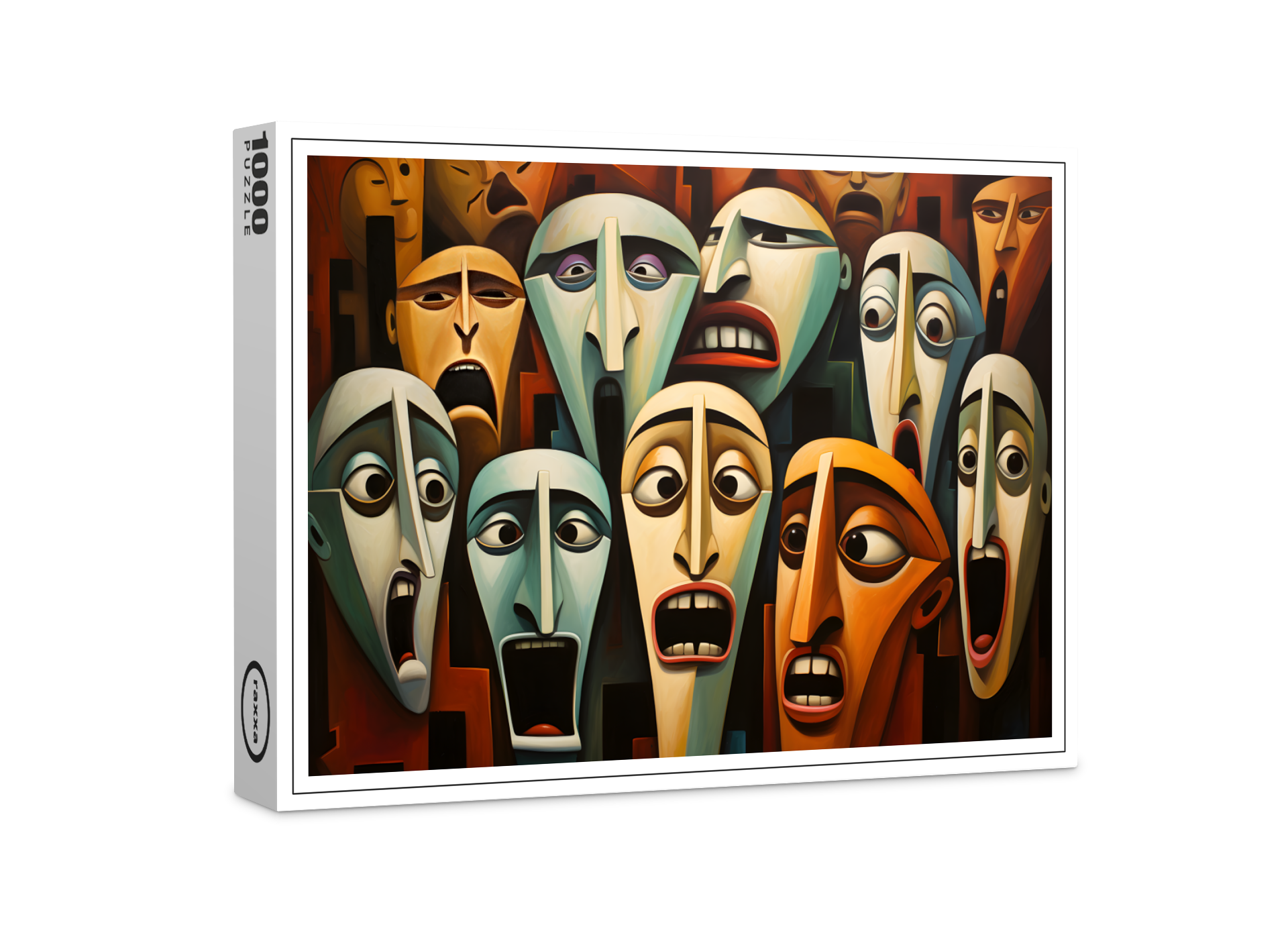 raxxa Premium-Puzzle: Whimsical Fear Concert Emotional 1