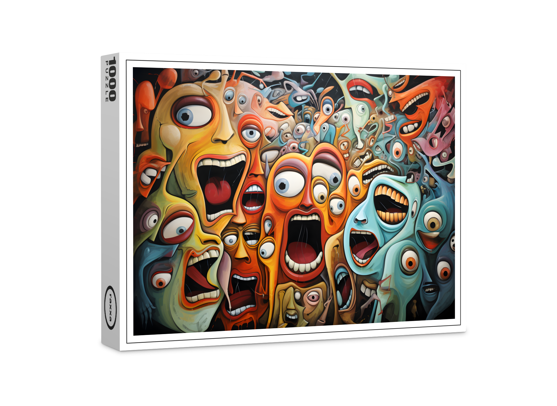 raxxa Premium-Puzzle: Whimsical Fear Concert Emotional 5