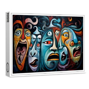 raxxa Premium-Puzzle: Whimsical Fear Concert Emotional 7