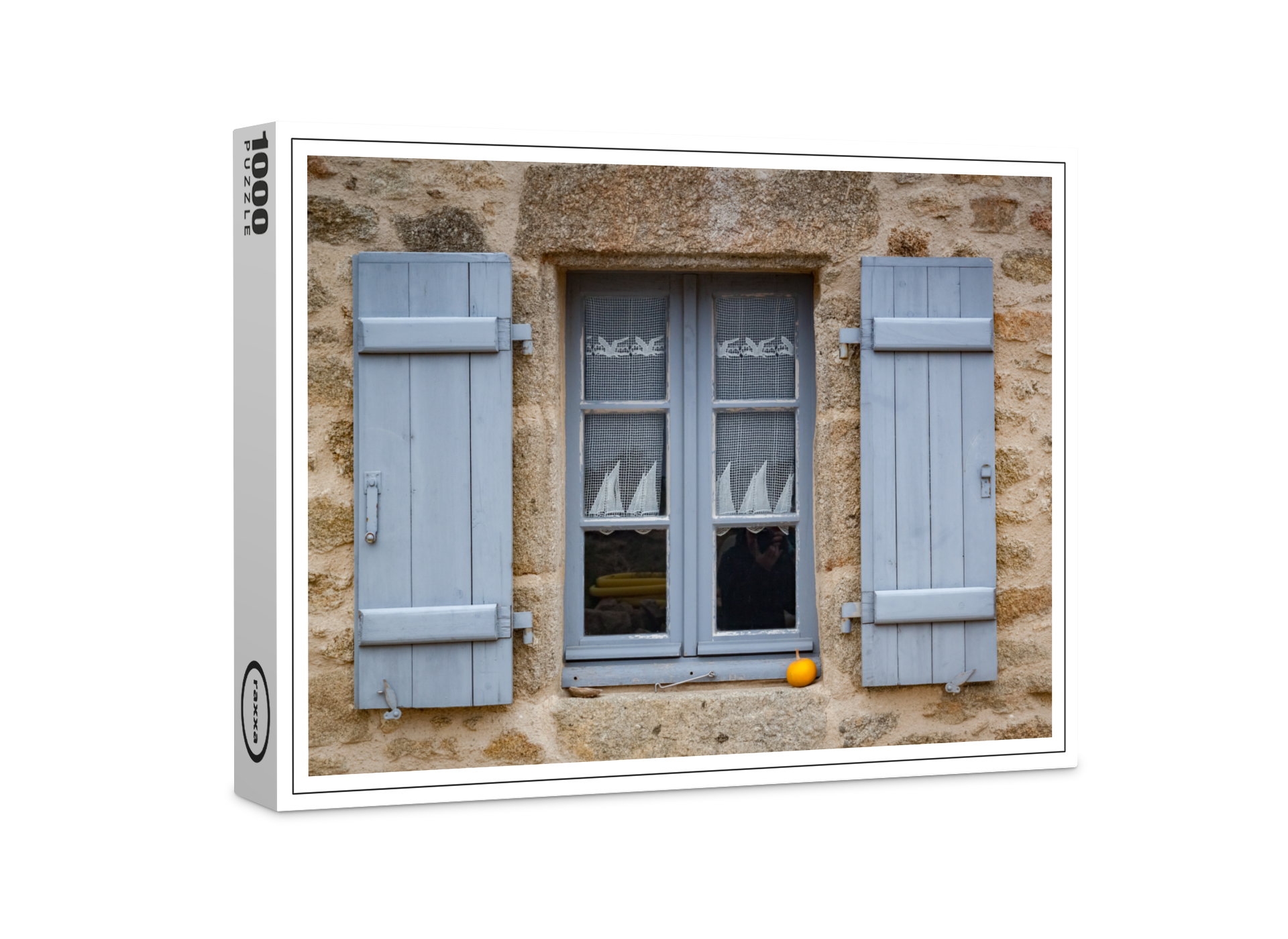 raxxa Premium-Puzzle: Kürbis am Fenster