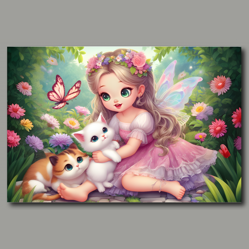 Poster: Kätzchenfee