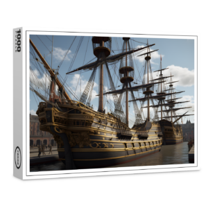 raxxa Premium-Puzzle: Wasser Taxi