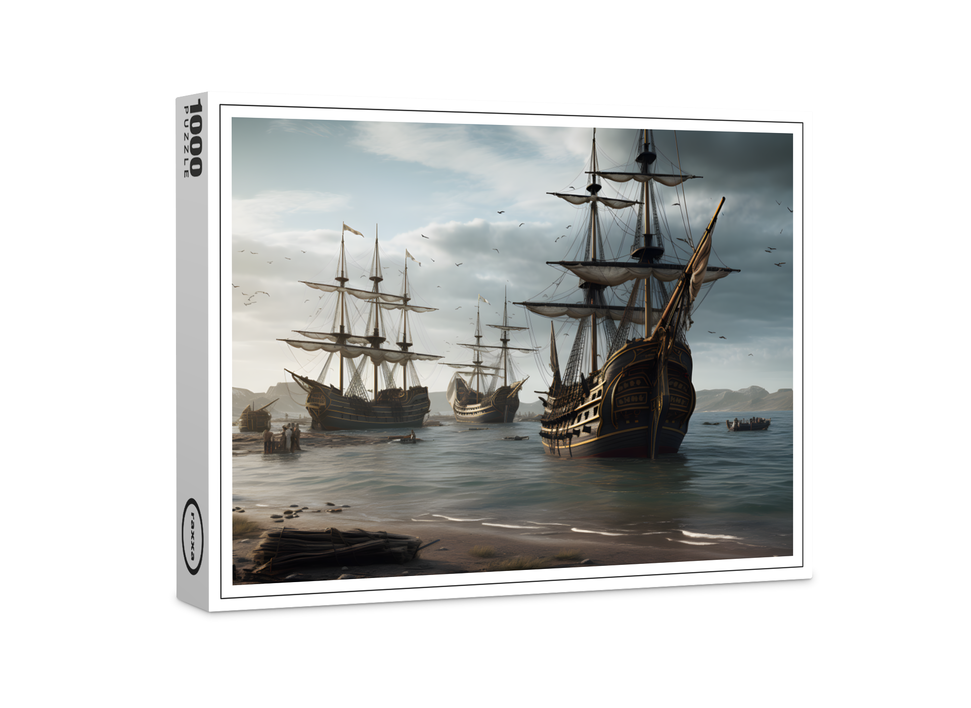 raxxa Premium-Puzzle: Vergiss nicht die Segel