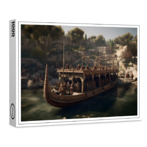 raxxa Premium-Puzzle: Expeditionsboot